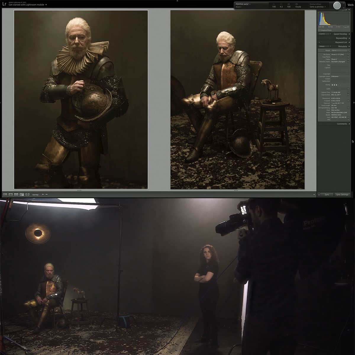 Dramatic Portraiture Lighting Styling & Retouching - Image 10