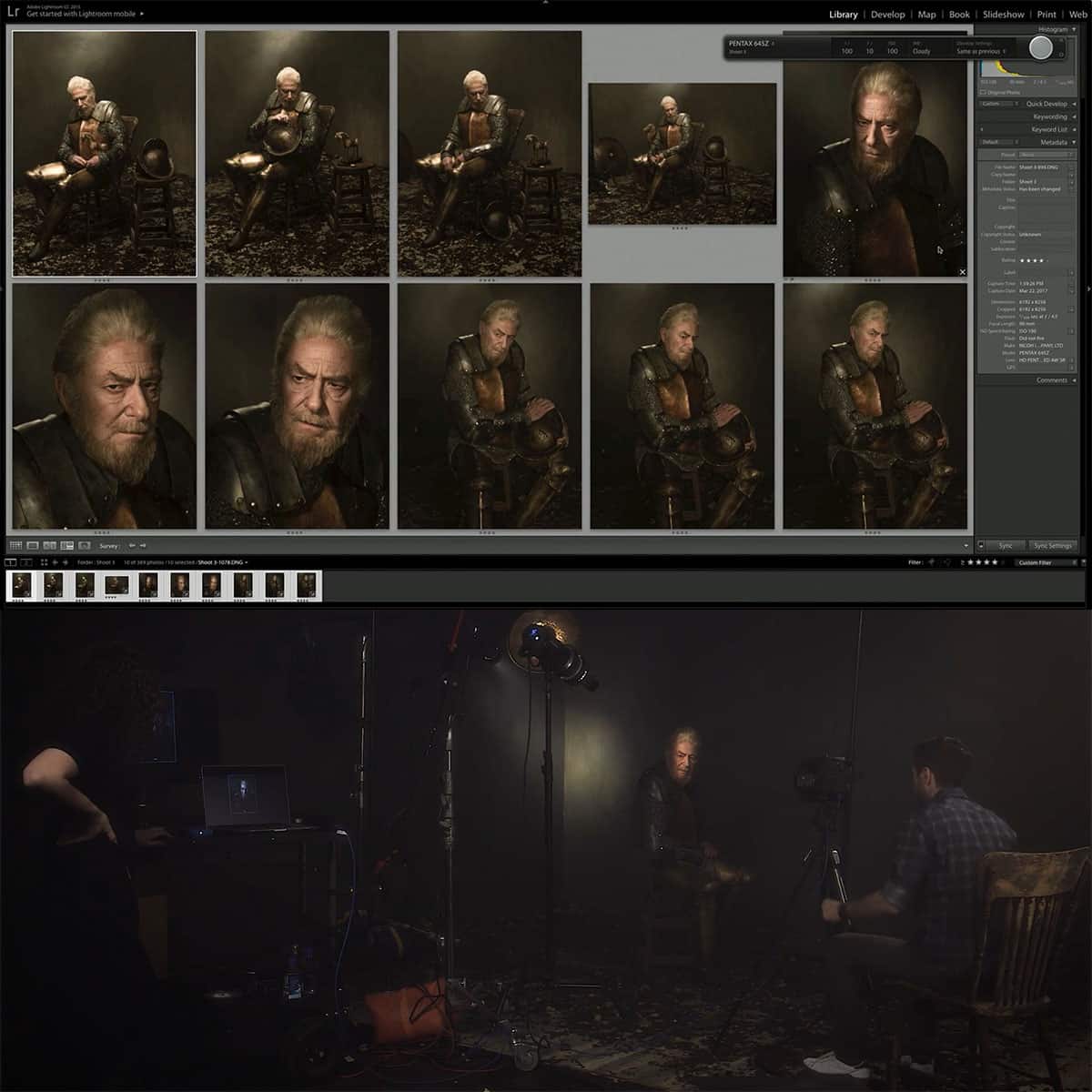 Dramatic Portraiture Lighting Styling & Retouching - Image 11