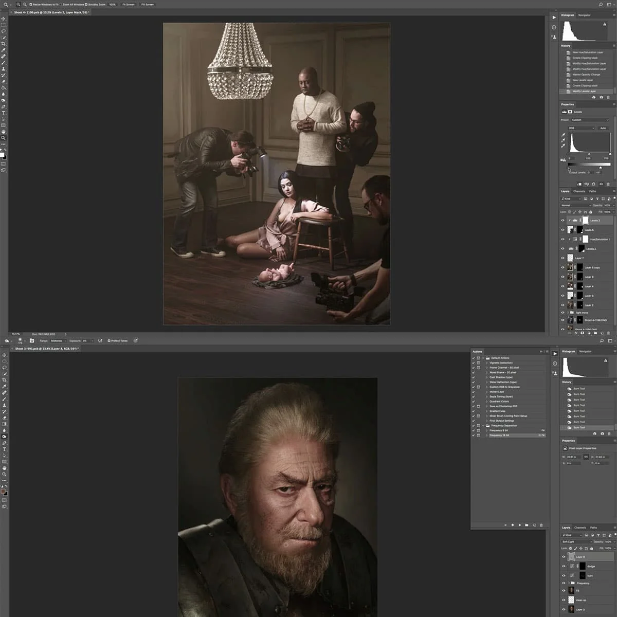 Dramatic Portraiture Lighting Styling & Retouching - Image 13