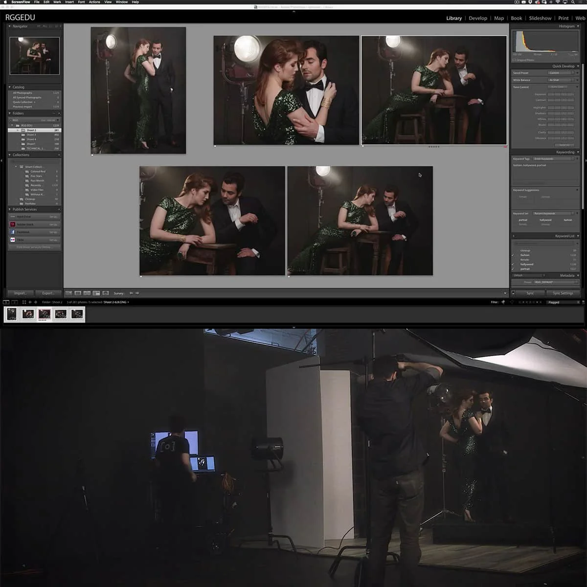 Dramatic Portraiture Lighting Styling & Retouching - Image 8