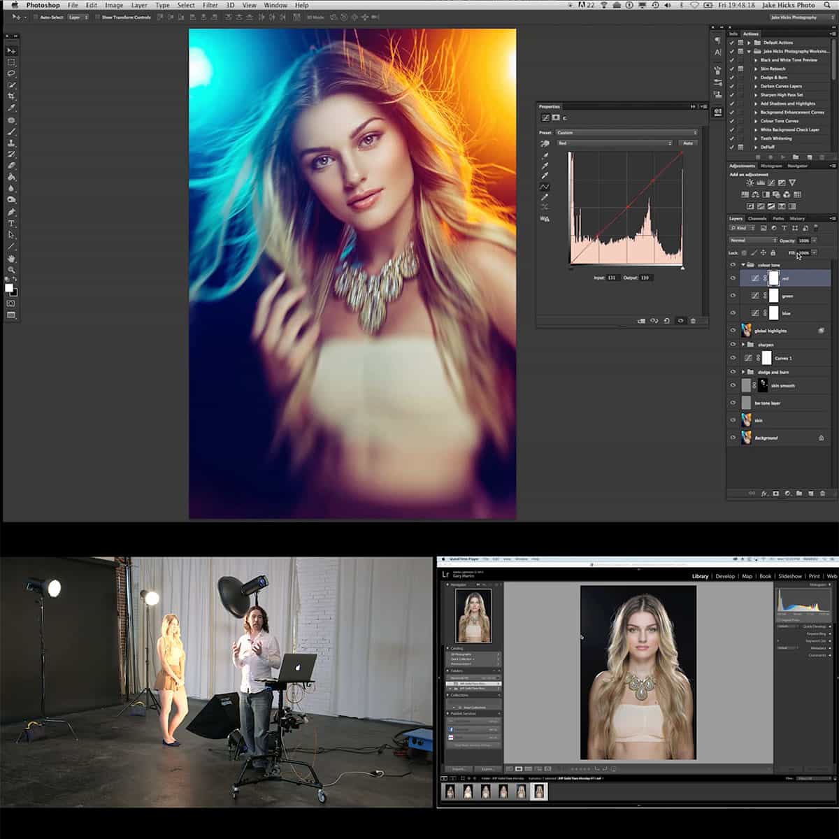 Colored Gel Photography: Studio Portraiture - Image 5