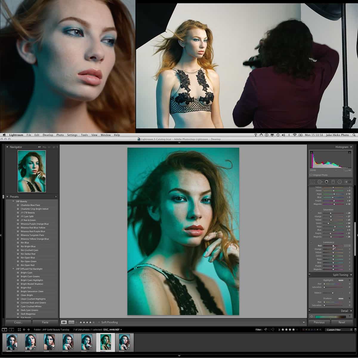 Colored Gel Photography: Studio Portraiture - Image 8