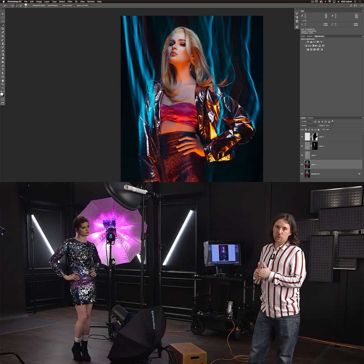 Colored Gel Photography: Long Exposure Portraits - Image 12