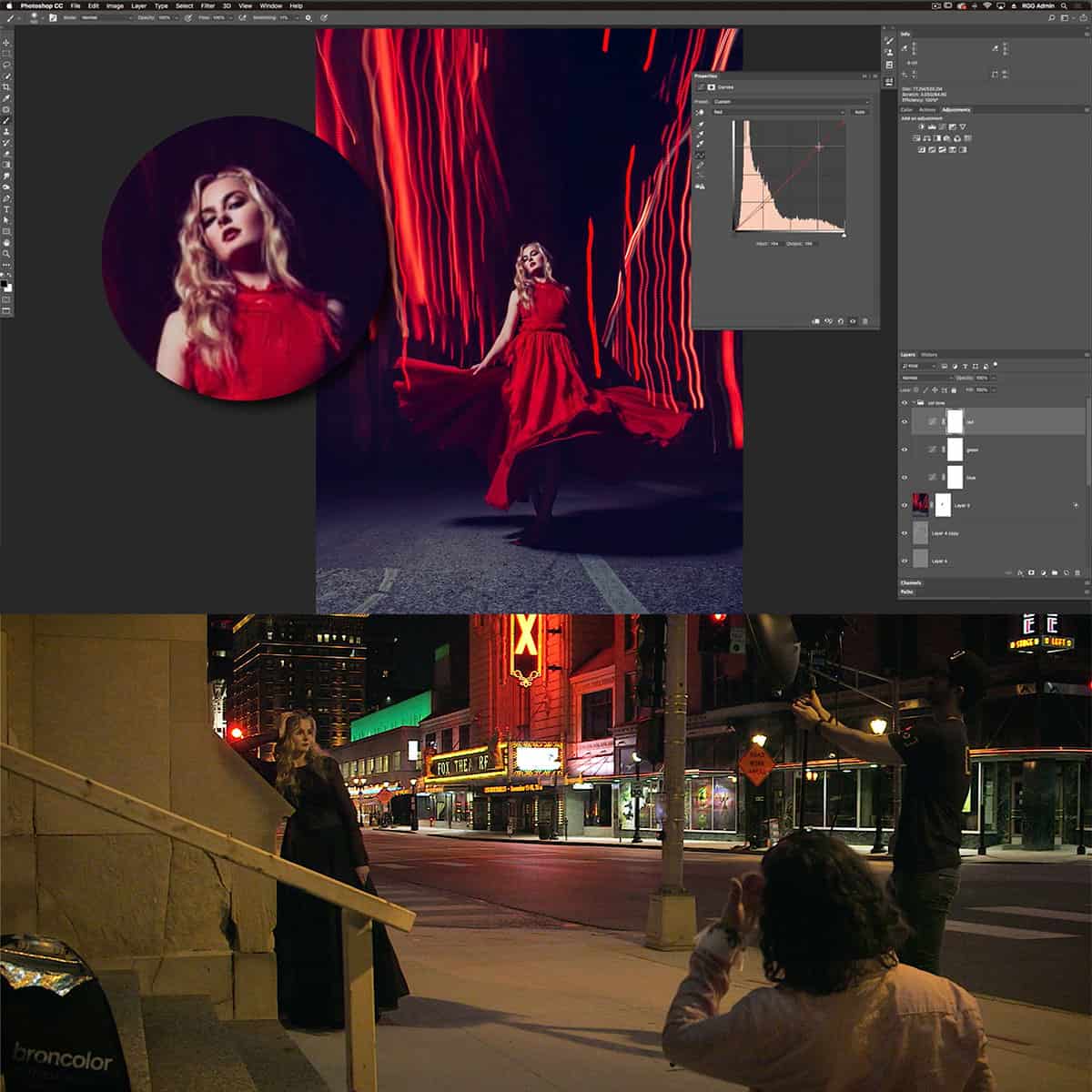 Colored Gel Photography: Long Exposure Portraits - Image 13