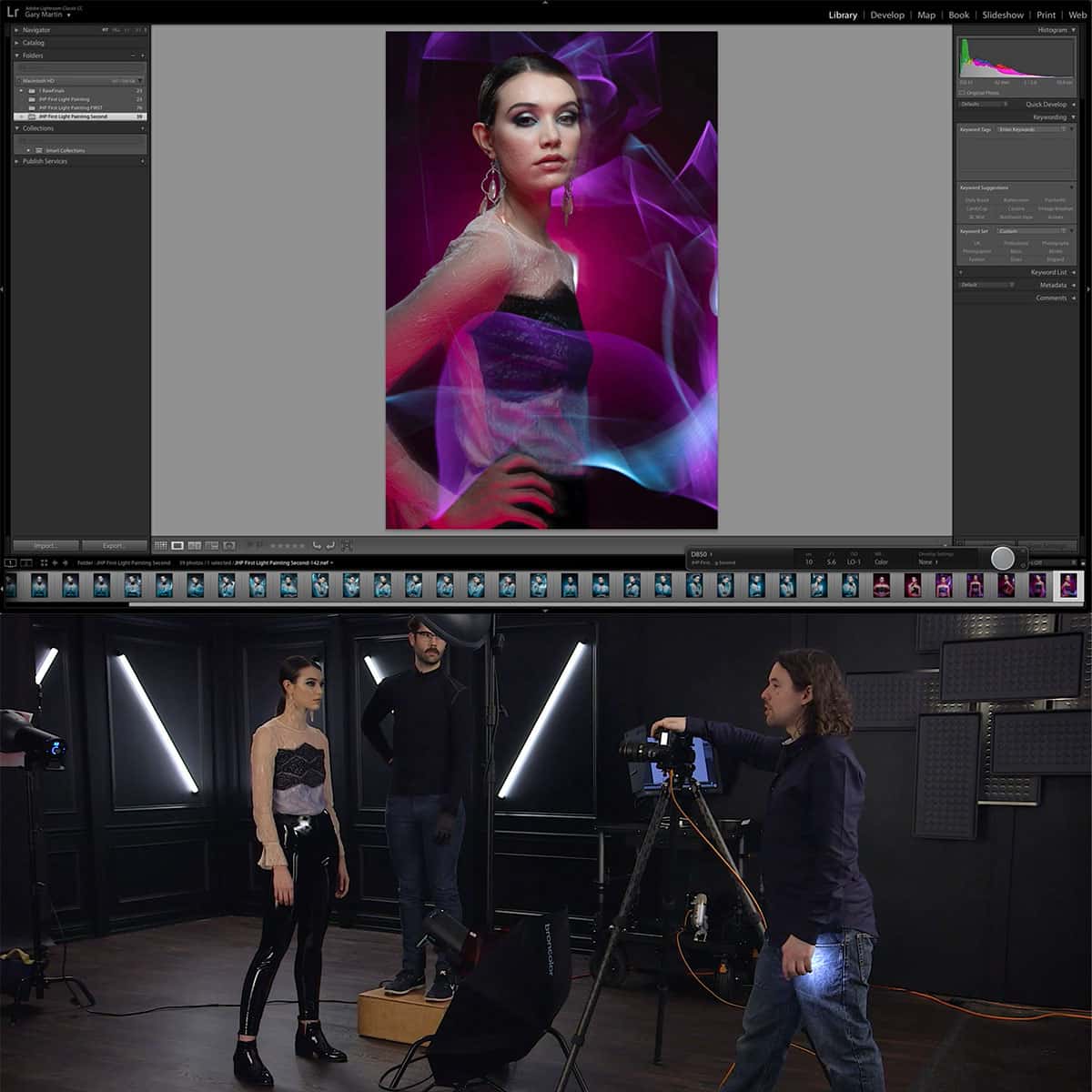 Colored Gel Photography: Long Exposure Portraits - Image 6