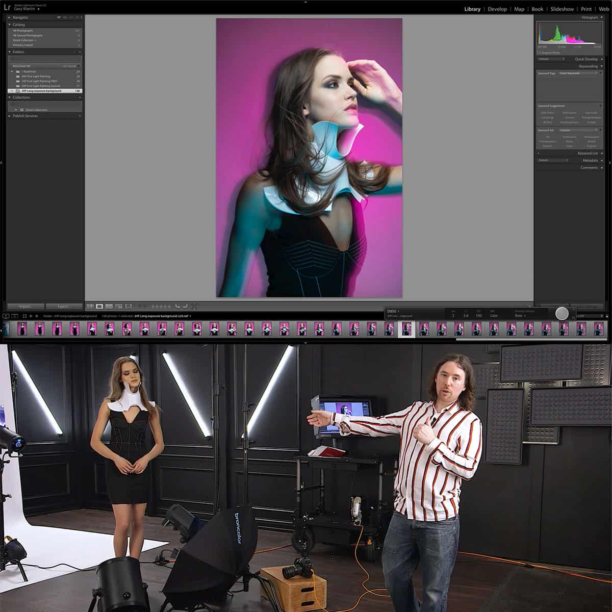 Colored Gel Photography: Long Exposure Portraits - Image 9