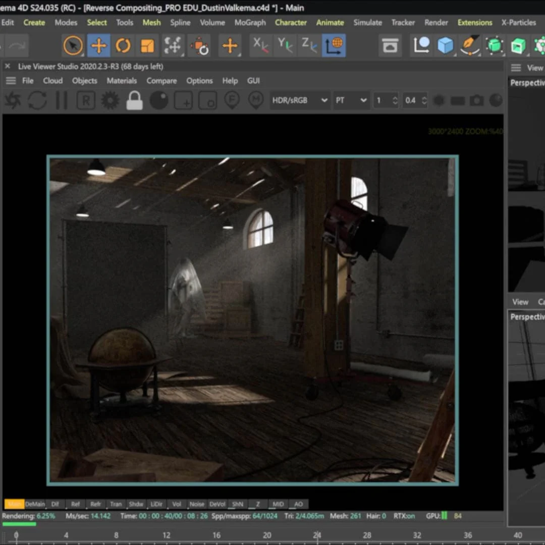 Reverse Portrait Compositing and Retouching - Image 5