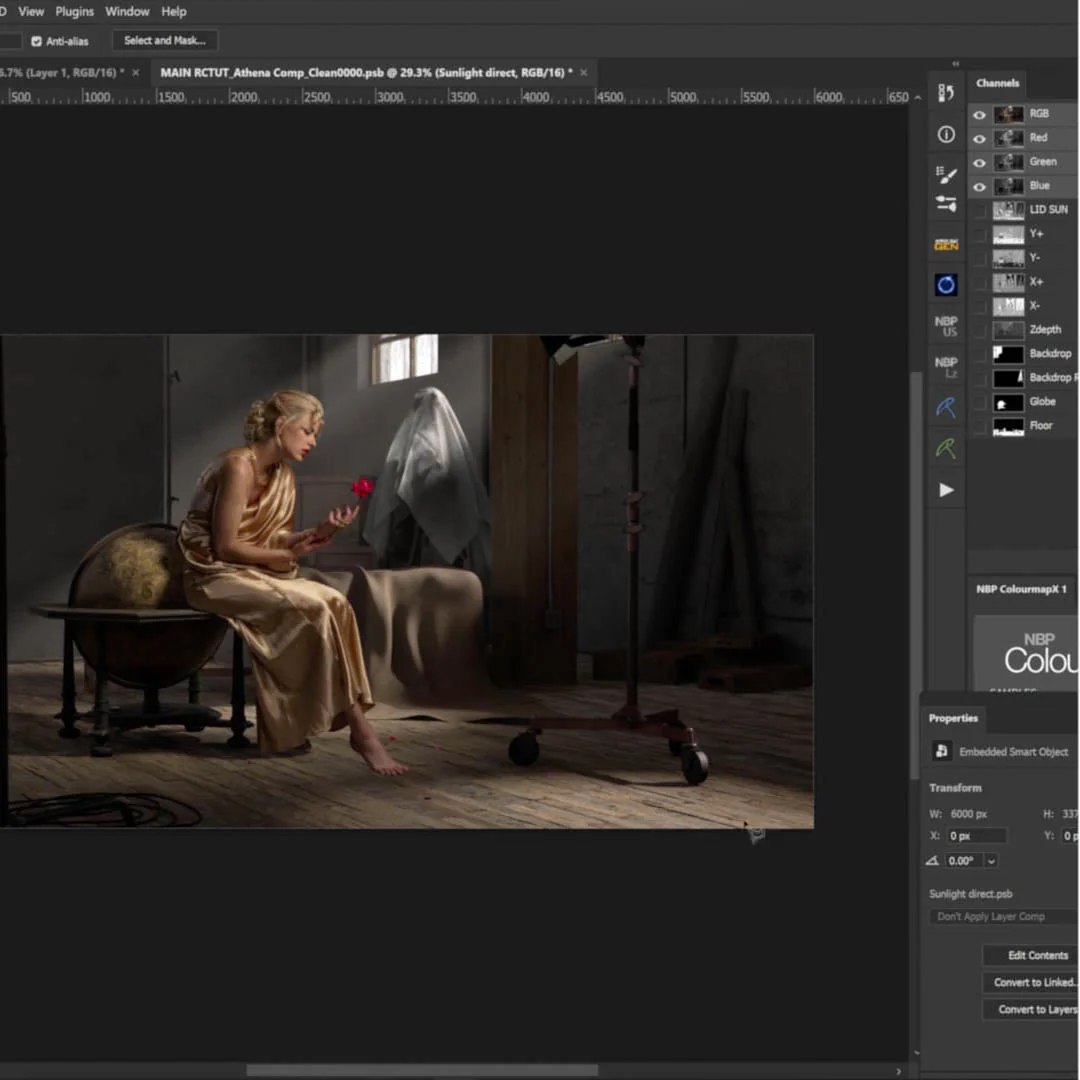 Reverse Portrait Compositing and Retouching - Image 7